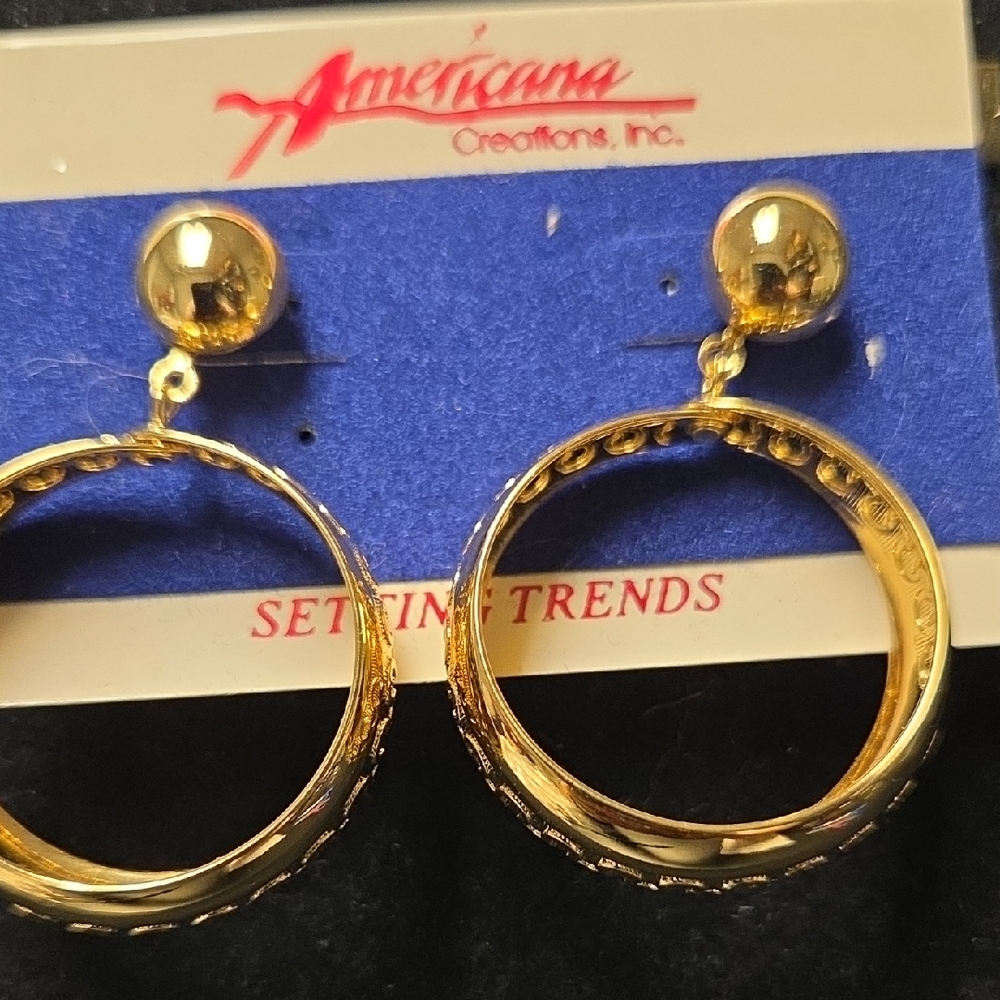 Gold Hoop Earrings